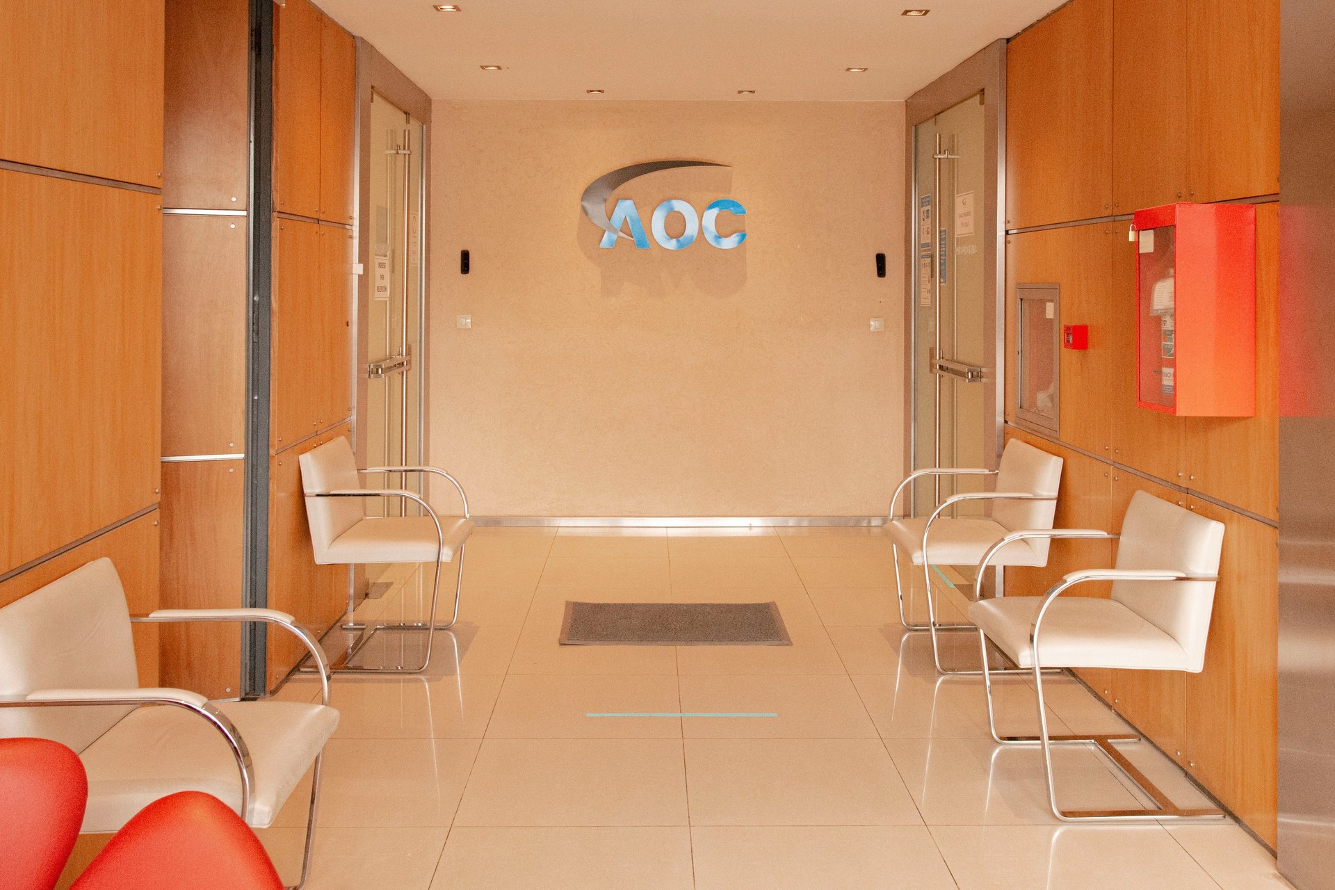 Recepción de pacientes en el banco de imágenes 1